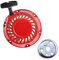 WOOSTAR Recoil Pull Starter with Cup Replacement for GX120 GX140 GX160 Generator 4HP 5.5HP 6.5HP Engine Lawn Mower