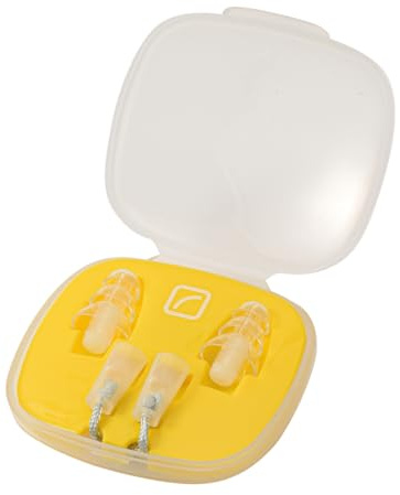 Travel Blue Ohrstöpsel zum Schlafen - Flugzeug Earplugs für Erwachsene - Lärmschutz - 100% Silikon, Luxuriöse, Wiederverwendbare Ohrstöpsel für Flugreisen mit Druckausgleichsfilter