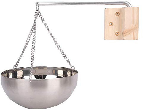 Atyhao 20cm Edelstahl Sauna Aromatherapie Schüssel Ätherische Ölhalter Sauna Raumzubehör Sauna Zubehör Teile