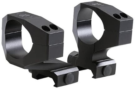 Alpha Tactical Montageringe für Picatinny-/Weaver-Schienen mit HeliCoil™ Gewindeeinsätzen | präzisionsgefrästes Aluminium | Für Zielfernrohre | Jagd Outdoor Sport Schießen Gewehr (Ø30mm)