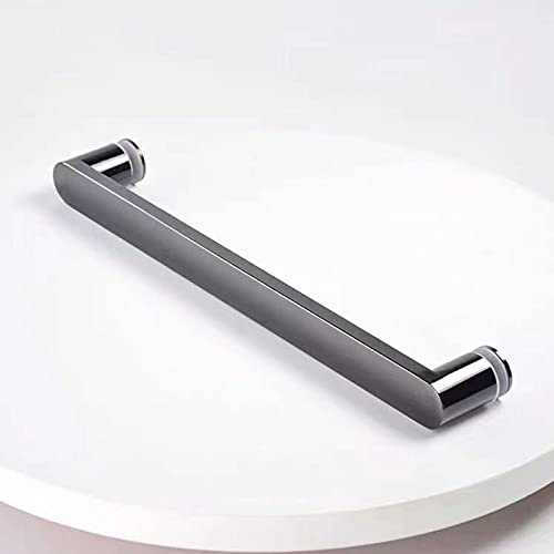 LEGZIT Maniglia per Porta in Vetro Push And Pull,Maniglia per Porta del Bagno in Acciaio Inossidabile per Porta in Vetro,Accessori Hardware per Porta in Vetro (Dimensioni : 300mm)