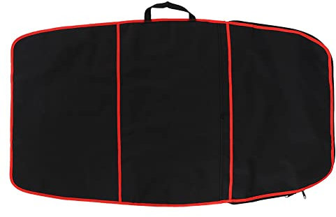 Agatige Surfbrett-Tasche, Surfbrett-Reisetasche, Surfbrett-Bodyboard-Abdeckung, Polyester-Tragetasche, Langlebiges Surf-Zubehör Mit Reißverschluss Zum Surfen(roter Streifen)