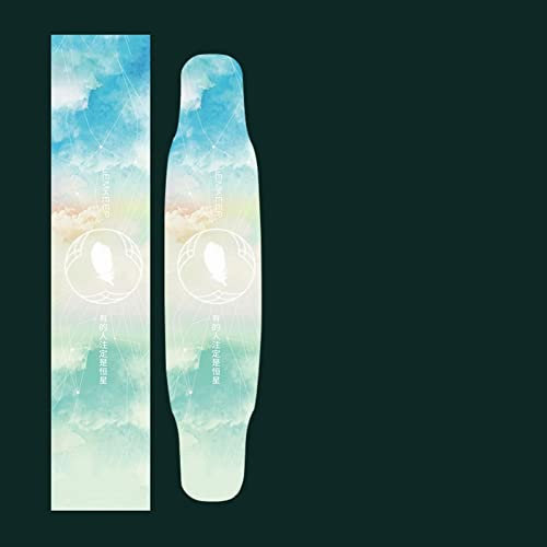 Skateboardtejp 120 * 25cm(48X10inch) Skateboard Greppband Skateboard Klistermärken Bubble Free Waterproof Longboard Griptape Skateboard Grip Tape CA331 Skateboard Klistermärken