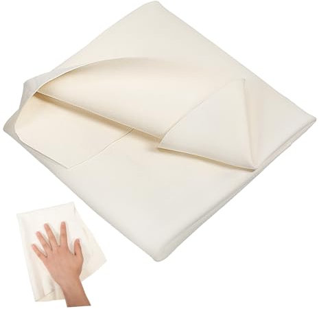 TOPPERFUN Serviette De Séchage pour Voiture Peau De Réutilisable Chiffon De Nettoyage Ultra-Absorbant pour Vitres Et Surfaces