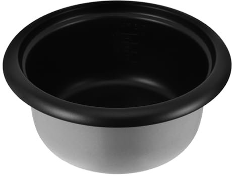 MAGICLULU Marmite à Riz Antiadhésive 2l en Alliage Noir Cristal Récipient Intérieur pour Cuiseur à Riz Multi-usages Soupe Et Gâteau Utilisation Domestique Accessoire Polyvalent