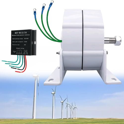 Alternador De Imán Permanente Trifásico De 3000 W, 5000 W, 6000 W, 8000 W, 9000 W, 10 000 W, Generador De Motor Eléctrico De Imán Permanente De 12 V/24 V/48 V, Alternador De Ca De Bricolaje,12V-10000W