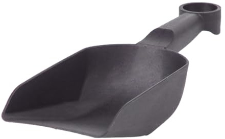 Paletta per il terreno, impugnatura flessibile, grande e leggera, pala scallobells per giardino, scuola, strumento per trapianto, foratura, piantagione, coltivazione, giardino, mano, giardino, pala a