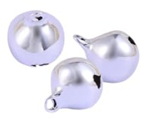 Ciieeo 100stücke Metallglöckchen Kupferglöckchen Weihnachtsglöckchen Für Dekoration Basteln Schmuckanhänger Wandbehänge