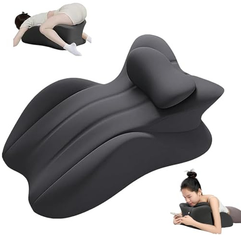 Cojín de glúteos for Parejas, cojín de glúteos for Embarazadas: diseño Robusto y Discreto Que Proporciona Apoyo íntimo y se recupera Tras un Impacto.(Dark Grey)