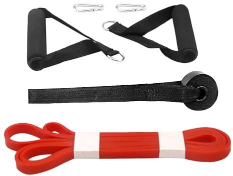 Lot de bandes de fitness - Bandes d'exercice en latex avec résistance - Bande élastique pour le renforcement musculaire, le fitness, l'étirement du corps - les âges - École à domicile