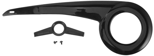 HONITANO Protector de Cadena Funda Protectora Resistente para Bicicleta Negro de 38-40 Dientes Instalación Rápida y Reducción de Ruido para Uso en Ciclismo