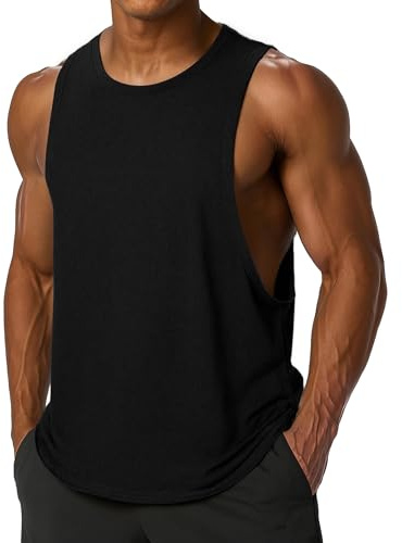 Wayleb Camiseta de Tirantes para Hombre Ropa Fitness Entrenamiento y Running