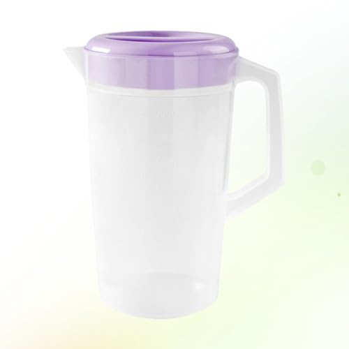 NUOBESTY Brocca per Acqua Fredda in Plastica Alimentare 25L con Coperchio Antiscivolo Resistente al Calore per Uso Domestico Brocca per Bevande Fredde e Succhi per Feste Riutilizzabile