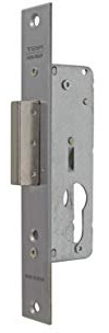 TESA 421125AI Cerradura Monopunto De Palanca Deslizante Para Perfiles Metálicos Inoxidable Entrada 25 mm 2211