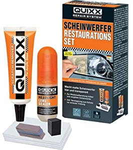 QUIXX Kit de restauration de phares de voiture 19 pièces - Vous recevrez 1 produit de 19 pièces