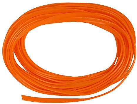 X AUTOHAUX Bil trimlister, inre 8 m, ventilationsgaller, dörrkanter, utsläpp, prydnadslist, dörr, kantskydd orange