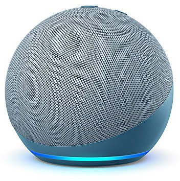Echo Dot (4th generation) | Smart speaker with Alexa | Twilight Blue