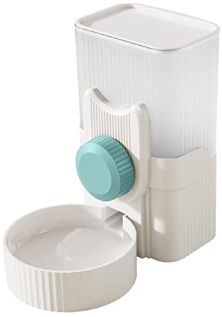 Distributeur Eau Lapin 1000ml, Abreuvoir Automatique Suspendu Anti-Goutte pour Cochon d'Inde, Chinchilla, Hérisson, Furet et Hamster