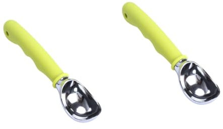 Ciieeo 2pcs Ice Scoop Cylindrical Ice Cream Scoops Spoon for Mashed Potato Melon