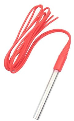 LVSELINGI 12v 24v Cartridge Heater 50w/100w with 1M Water Proof Cable 10x75mm Water Heating Element Immersion Cartridge Heater Cheerfully(24V 100W)