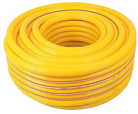 FYZLOIPU Garden Water Hose Pipe – Reinforced Plastic PVC Hosepipe Reel, Flexible Hose Pipe High Pressure Washer Hose 16mm Irrigation Pipe Anti-Freezing