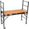 Excel Multipurpose Rolling Scaffold Tower - Versatile Scaffold System with Locking Casters for Effortless Mobility and Quick Setup - Durable Indoor Scaffolding with 450kg Load Capacity