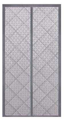 lyxamjrzyp Rideau Isolant Thermique Froid Magnétique, Rideau Phonique Anti Bruit Oxford Durable, Garde au Chaud en Hiver et au Frais en Été(Gray,90x220cm/35.4x86.6in)