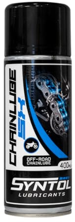 Chain Lube Spray Fully Synthetic For Off-Road Motorcycles Motorbikes - 400 mL (1)