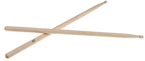 Paire de baguettes en bois d'érable 5A pour batterie légère et professionnelle