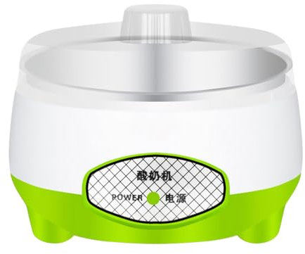Yogurtera 1,2 L, Automática Yogurt Maker Con Control De Temperatura, Recipiente Interior De Acero Inoxidable, Fermento Yogur Silenciosa, Herramienta Eléctrica Para Leche, Ideal Para Hogar, 12x16cm