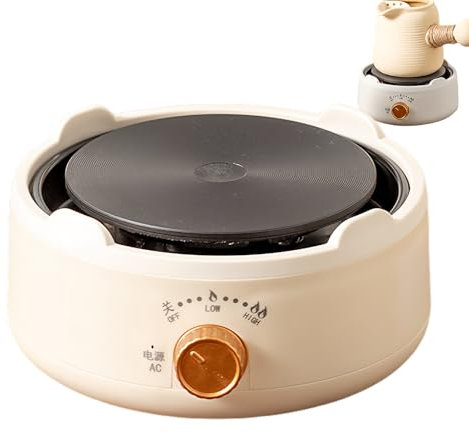 Single Burner Heater - Electric Heater | Adjustable Kitchen Stove for Kettle and Cooking Indoor Outdoor Camping Picnic