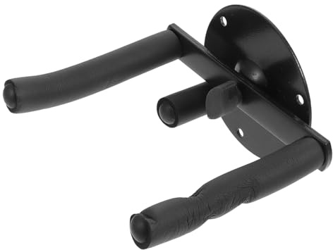 Levemolo Supporto per Tromba in Ferro Nero, Design Creativo Salvaspazio, Gancio Pratico per Strumenti, per Organizzare Ambienti Musicali