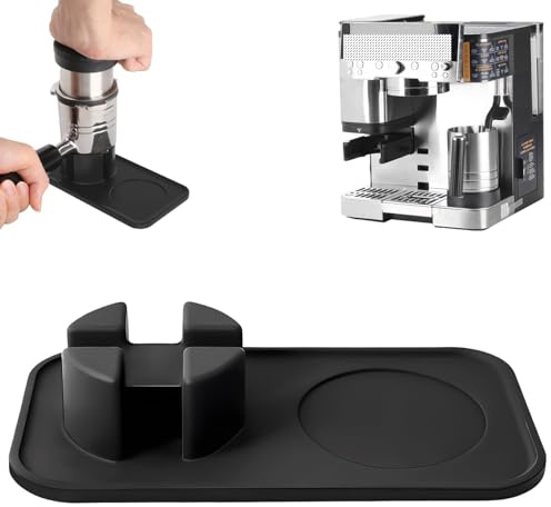 MXGHIR Tamping Mat for Ninja Luxe Coffee Machine, Silicone Coffee Tamper Mat Espresso Accessories with Non-Slip Base
