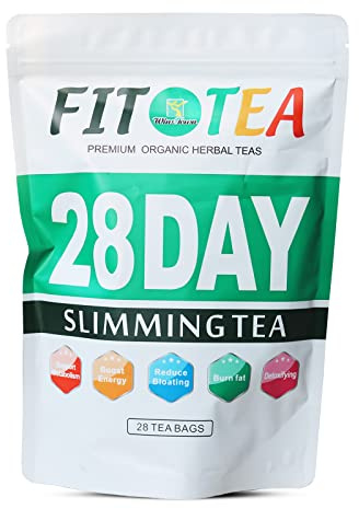 Wins Town 28 Day Slimming Tea, Fit Life Chinese Herbal Tea, apoya la desintoxicación y la limpieza, reduce la hinchazón