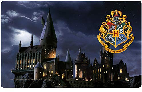 Harry Potter 0126852 - Tagliere magico per bambini Hogwarts, 23,5 x 14,5 cm, multicolore, 23,5 x 14,5 cm