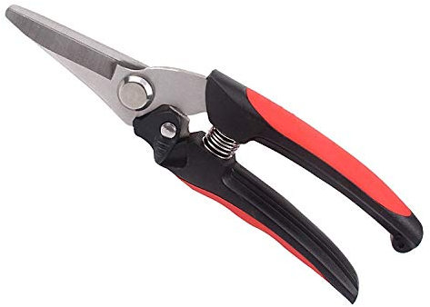 Spacmirrors Attrezzo per innesto da Giardinaggio in Acciaio Inossidabile Attrezzi per potatura per Alberi da frutto Forbici Antiscivolo Forbici per potatura