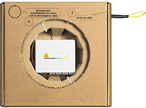 Bticino Scatola STOA 4 Fibre PRECONNESSA 50M BTNET C9STOA50