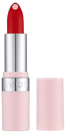 Avon Hydramatic Matte Lipstick 3.6g | Hydrating Intense Colour | SPF 10 | Plumper and Smoother Looking Lips | Cruelty Free | Flame