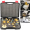 AXILYZE Kit de purge de liquide de frein 17 pièces, kit de purge de frein principal, kit de purge de frein pour la plupart des véhicules pour purger ou recharger le liquide de frein