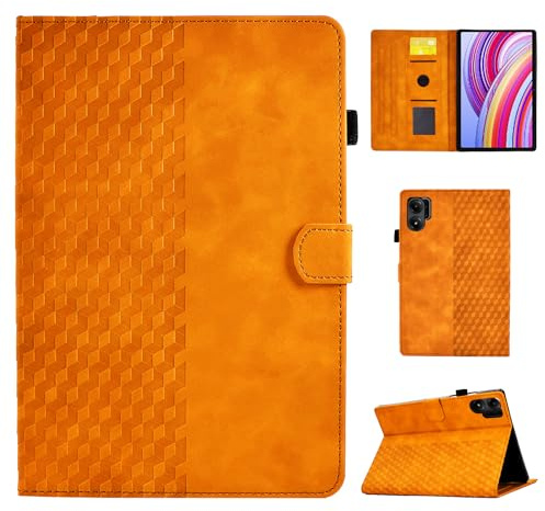 CASAFUNY Fodral för Xiaomi Redmi Pad Pro 12,1 tum 2024 Magnetiskt Skyddshölje Fodral Surfplatta Ultratunn med stativfunktion för Xiaomi Redmi Pad Pro 2024, Orange