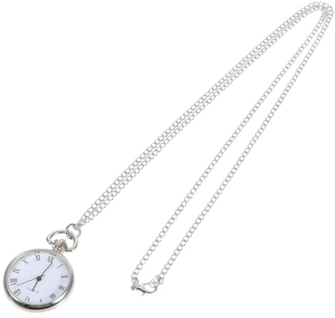 Holibanna Orologio da Tasca Uomo Vintage Catena, Lega e, Orologio da Taschino Appeso a Collana per Timing Preciso