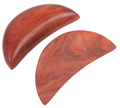 TIDTALEO 2stücke Teiliges Mondförmige Holz-wahrsagebecher Yin Yang Fengshui-Ornament Mit Kunstvoll Geschnitzten Drachenmustern Kompakt Und Leicht Als Spirituelles Dekor Für Zuhause Oder TEM