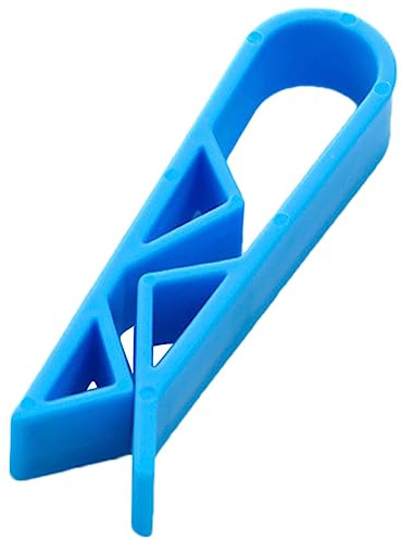 MAGICLULU Small Trash Bag Clamp and Plastic Waste Can Bag Clips 5.5X1.5X1Cm Lightweight Sturdy Plastic Fixes Securely for Hotel and Other Places 24Pcs
