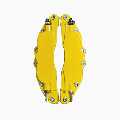 2 PCS Coperchio Pinza Freno per BMW 1 Series F40 2020-2024, Copri Pinza Freno Auto Coperture Auto Disco Brake,L-Yellow