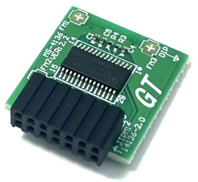 HSSDTECH TPM 2.0 LPC 14pin SLB9665 Sicherheitsmodul für MSI MS-4136 B450 Tomahawk, B450 Gaming Plus, Gaming PRO Carbon, B450-A PRO Intel X299 AMD 300 400 X570 X399 TRX40 Mainboard