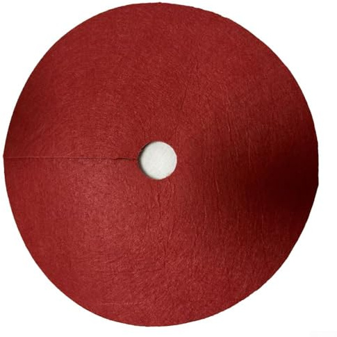 Eawfgtuw 12 Stück Kontrollmatte für Garten und Landschaft, Anti-Gewebe-Bodenbedeckung für Baumringe, Grassperre, Pflanzenschutz, Mulchen, Outdoor (rot)