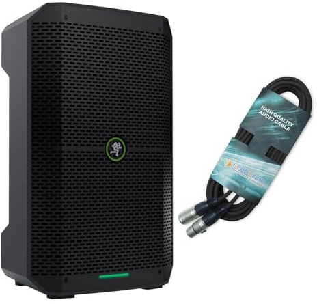 Mackie Thump GO Enceinte Mobile Box avec batterie et câble XLR Keepdrum