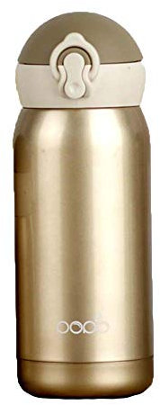 JIA Botella de Cristal de borosilicato Agua Burbuja Mugbpa Libre a Prueba de Fugas Ideal para Viajes Yoga Escuela de Ministerio del Interior del Gimnasio del Deporte Calientes Bebidas frías,360ml