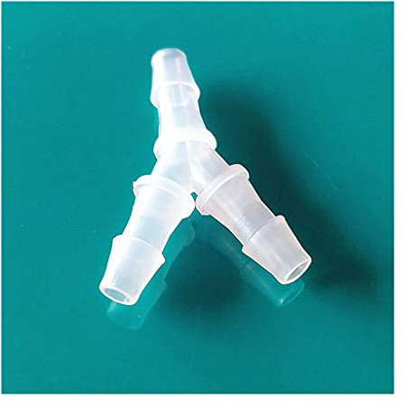 FIDALIKA 1 STÜCKE 3.9-12.7mm Y Typ Schlauch Equiside T-Stück, Kunststoffschlauch Wasserleitung Anschlüsse Gelenk Aquarium Dropshipping (Size : 3.9mm)