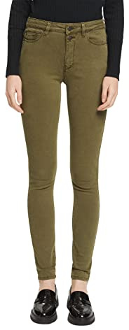 ESPRIT Damen 990ee1b306 Hose, Dark Khaki, 27W / 30L EU